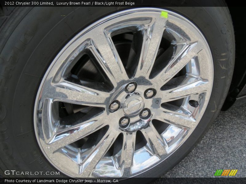 Luxury Brown Pearl / Black/Light Frost Beige 2012 Chrysler 300 Limited