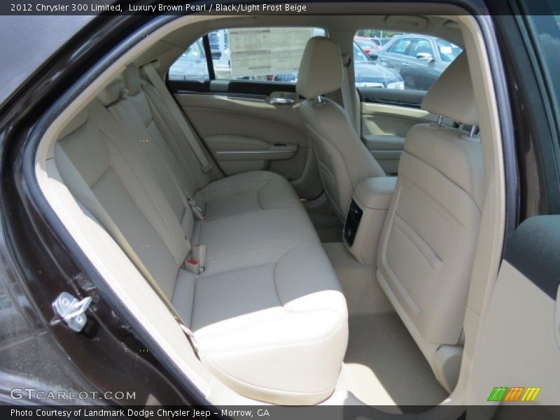Luxury Brown Pearl / Black/Light Frost Beige 2012 Chrysler 300 Limited