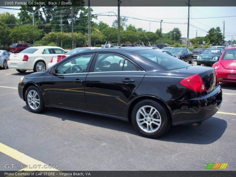 Black / Ebony 2005 Pontiac G6 Sedan