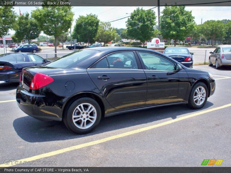 Black / Ebony 2005 Pontiac G6 Sedan