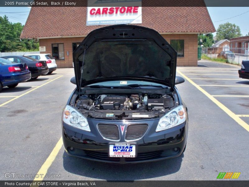 Black / Ebony 2005 Pontiac G6 Sedan