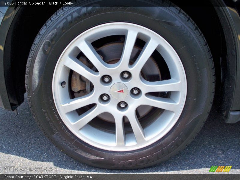 Black / Ebony 2005 Pontiac G6 Sedan