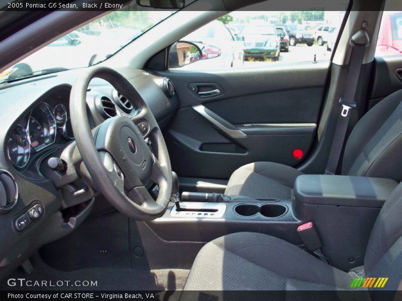 Black / Ebony 2005 Pontiac G6 Sedan