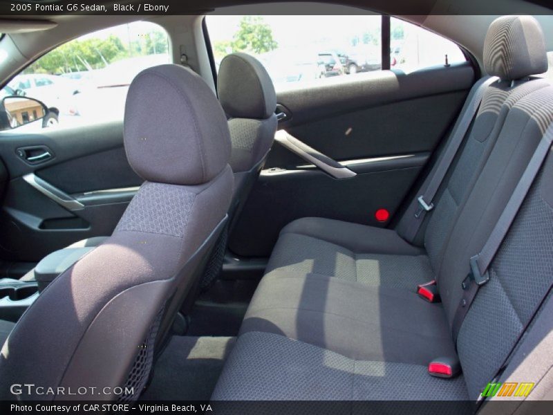 Black / Ebony 2005 Pontiac G6 Sedan