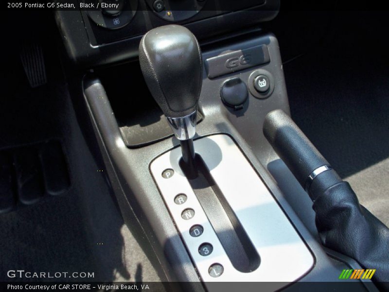 Black / Ebony 2005 Pontiac G6 Sedan