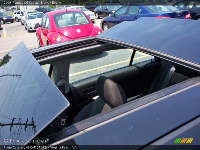 Black / Ebony 2005 Pontiac G6 Sedan