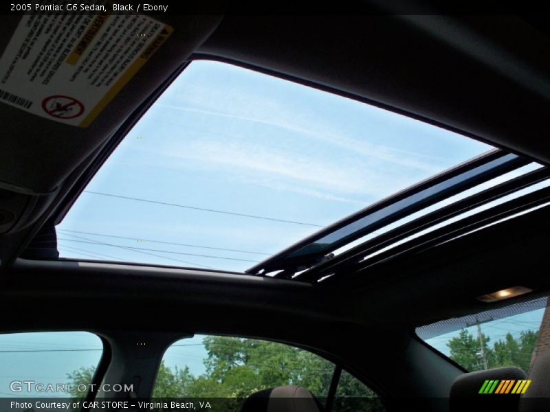 Black / Ebony 2005 Pontiac G6 Sedan