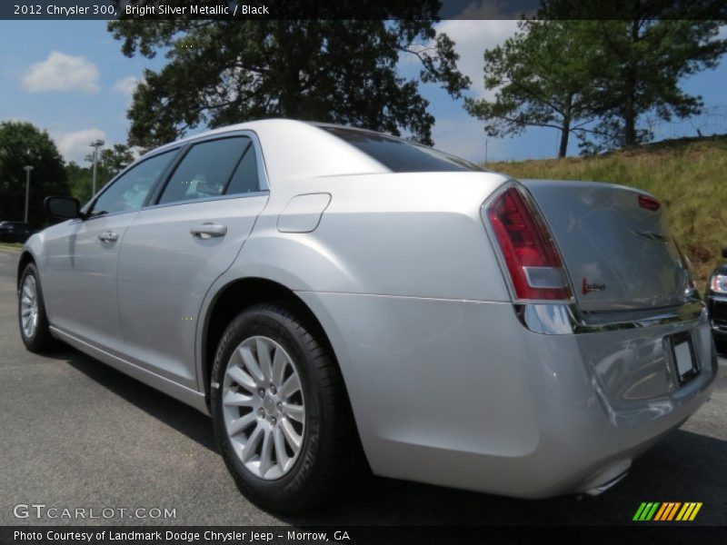 Bright Silver Metallic / Black 2012 Chrysler 300