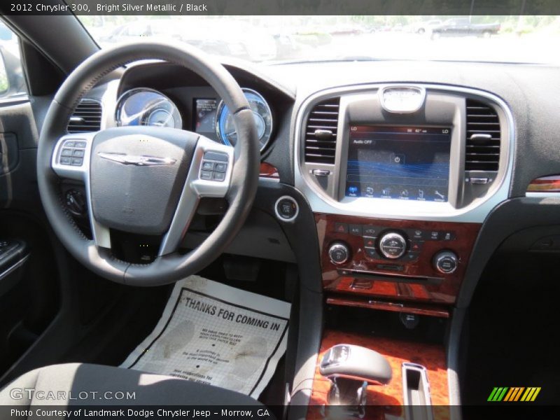 Bright Silver Metallic / Black 2012 Chrysler 300