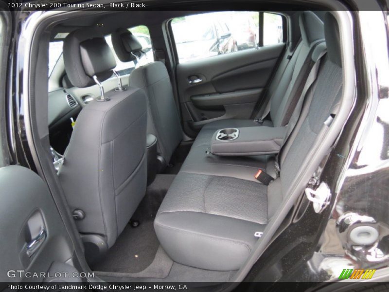 Black / Black 2012 Chrysler 200 Touring Sedan