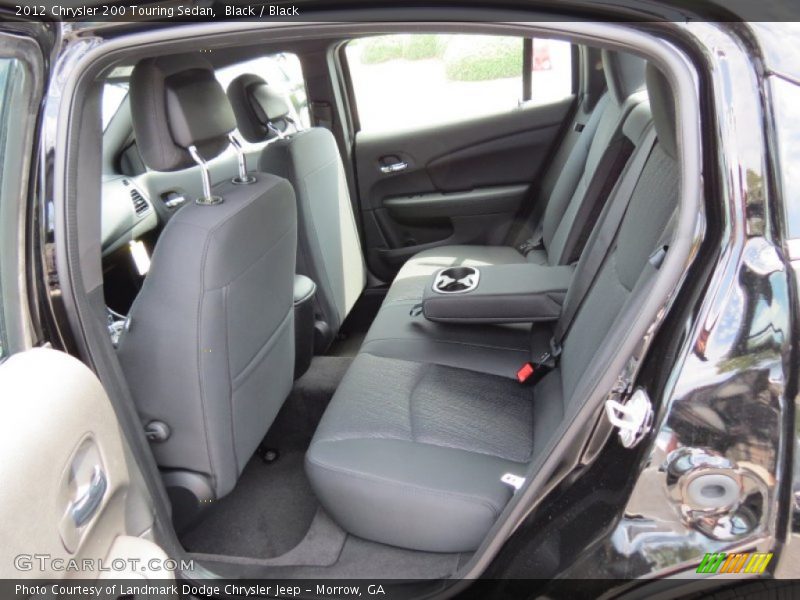 Black / Black 2012 Chrysler 200 Touring Sedan