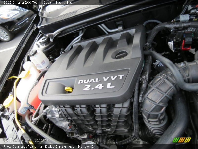 Black / Black 2012 Chrysler 200 Touring Sedan