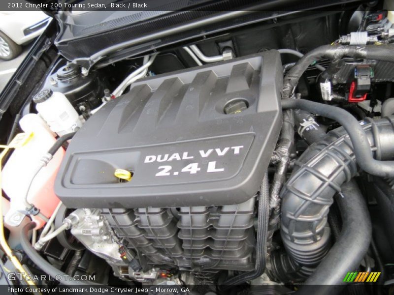 Black / Black 2012 Chrysler 200 Touring Sedan