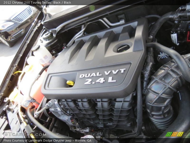 Black / Black 2012 Chrysler 200 Touring Sedan