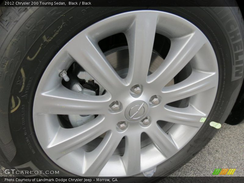 Black / Black 2012 Chrysler 200 Touring Sedan