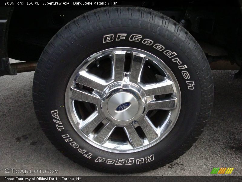 Dark Stone Metallic / Tan 2006 Ford F150 XLT SuperCrew 4x4