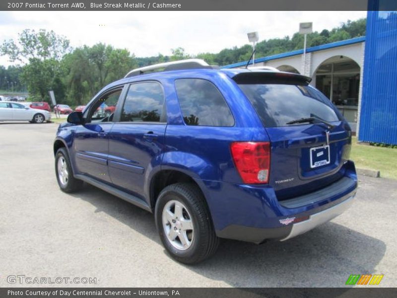 Blue Streak Metallic / Cashmere 2007 Pontiac Torrent AWD