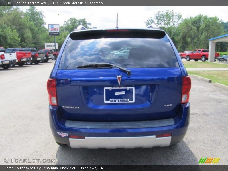 Blue Streak Metallic / Cashmere 2007 Pontiac Torrent AWD