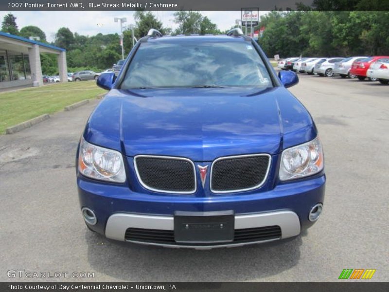 Blue Streak Metallic / Cashmere 2007 Pontiac Torrent AWD