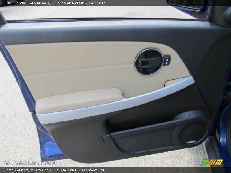 Blue Streak Metallic / Cashmere 2007 Pontiac Torrent AWD