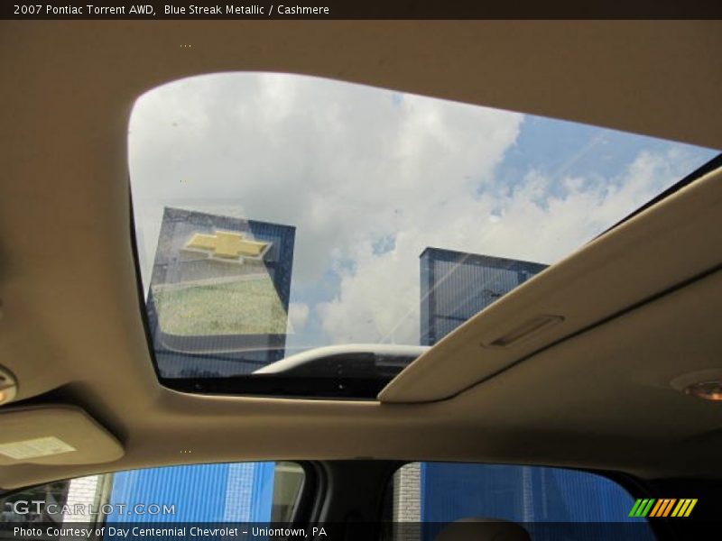 Blue Streak Metallic / Cashmere 2007 Pontiac Torrent AWD