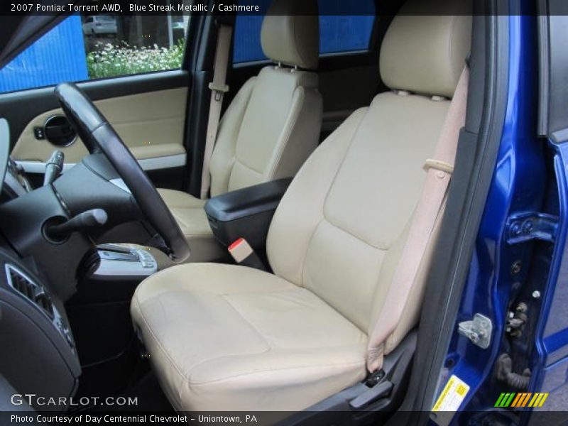 Blue Streak Metallic / Cashmere 2007 Pontiac Torrent AWD