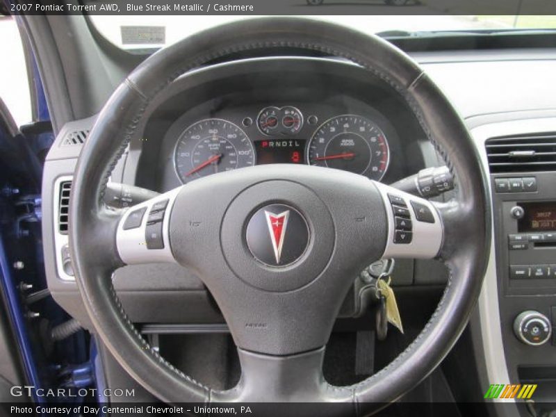 Blue Streak Metallic / Cashmere 2007 Pontiac Torrent AWD