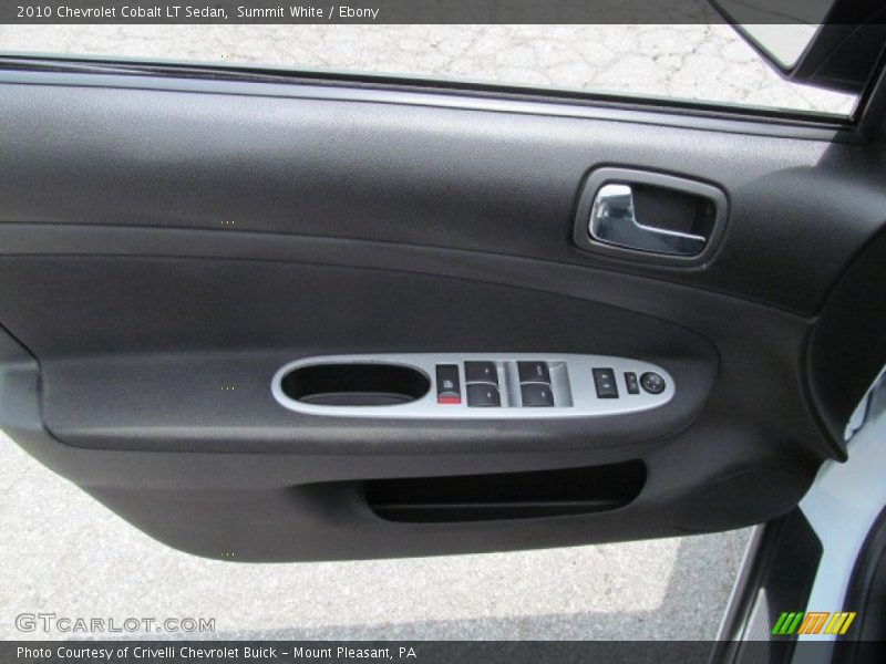 Summit White / Ebony 2010 Chevrolet Cobalt LT Sedan