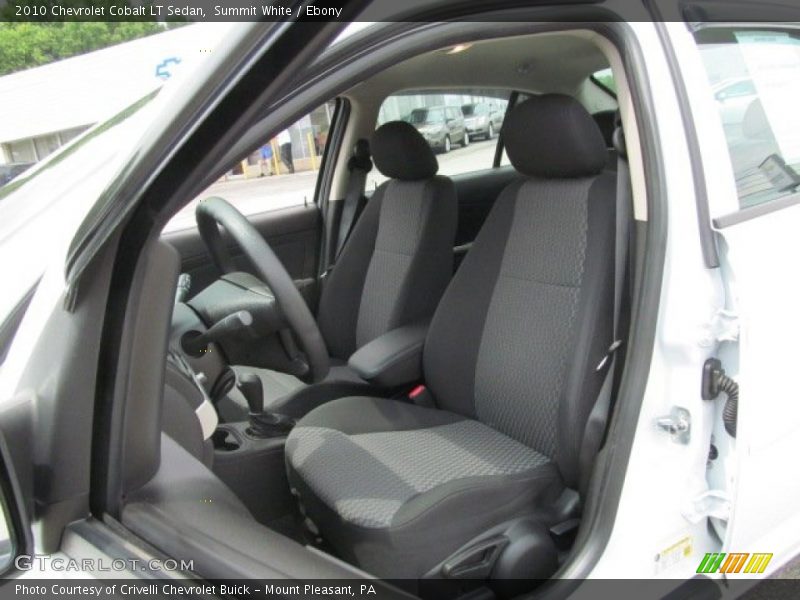 Summit White / Ebony 2010 Chevrolet Cobalt LT Sedan