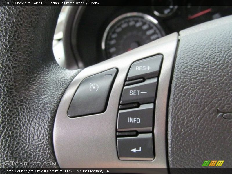 Summit White / Ebony 2010 Chevrolet Cobalt LT Sedan