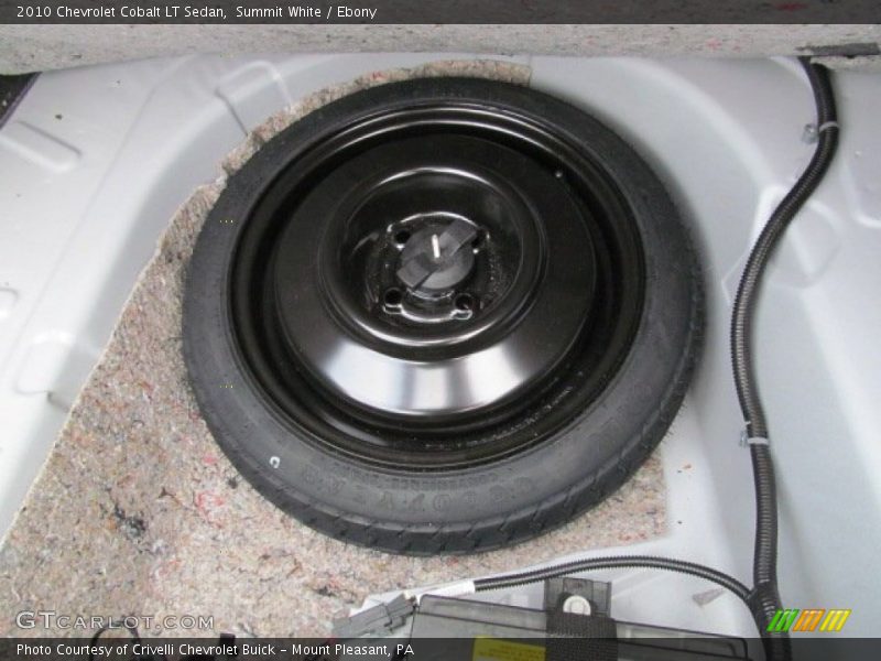 Summit White / Ebony 2010 Chevrolet Cobalt LT Sedan
