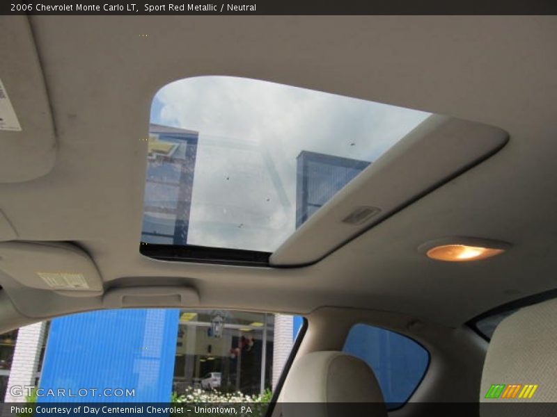 Sport Red Metallic / Neutral 2006 Chevrolet Monte Carlo LT