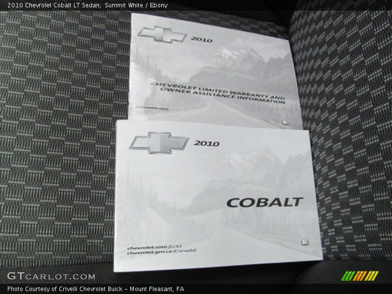 Summit White / Ebony 2010 Chevrolet Cobalt LT Sedan