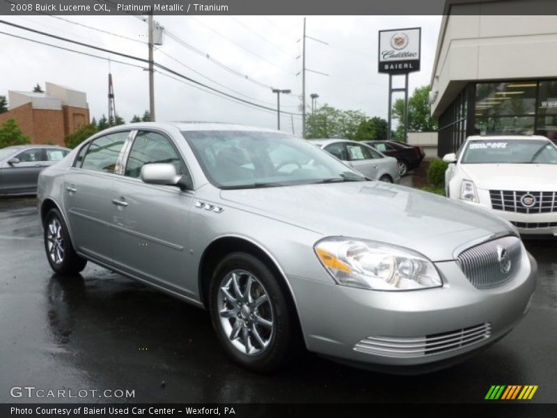 Platinum Metallic / Titanium 2008 Buick Lucerne CXL