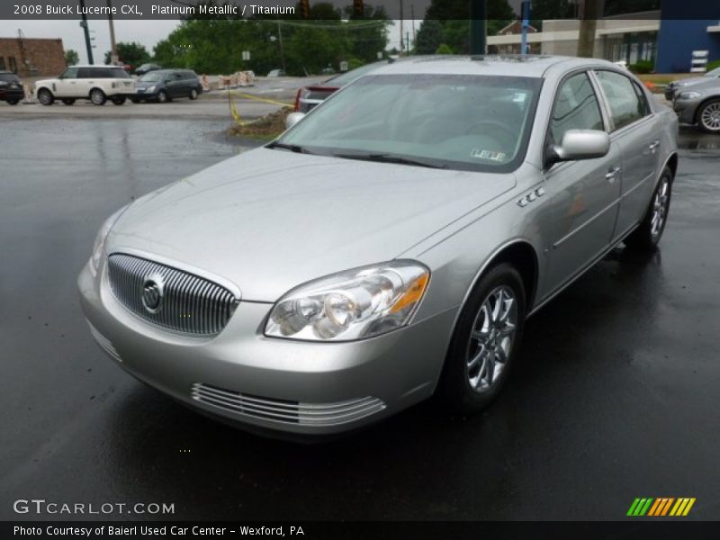 Platinum Metallic / Titanium 2008 Buick Lucerne CXL