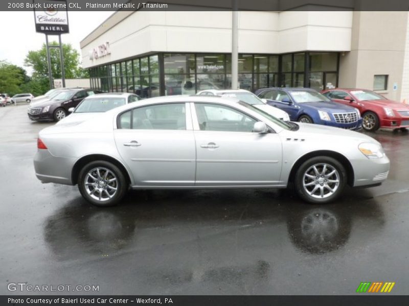 Platinum Metallic / Titanium 2008 Buick Lucerne CXL