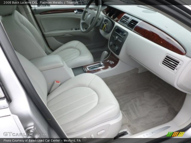 Platinum Metallic / Titanium 2008 Buick Lucerne CXL