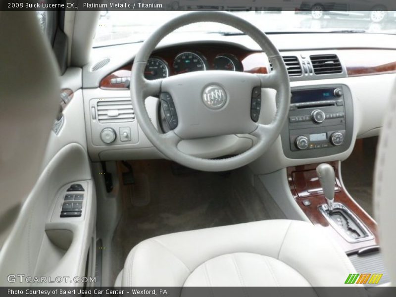 Platinum Metallic / Titanium 2008 Buick Lucerne CXL