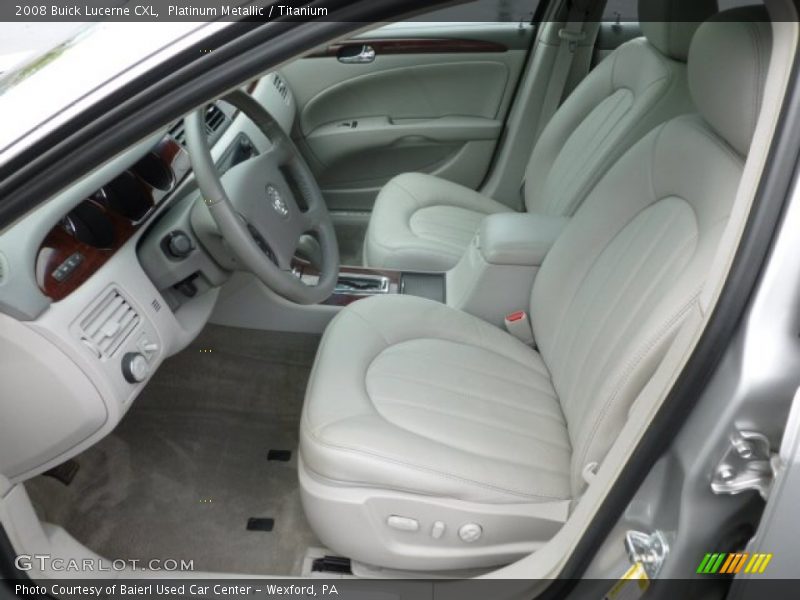Platinum Metallic / Titanium 2008 Buick Lucerne CXL