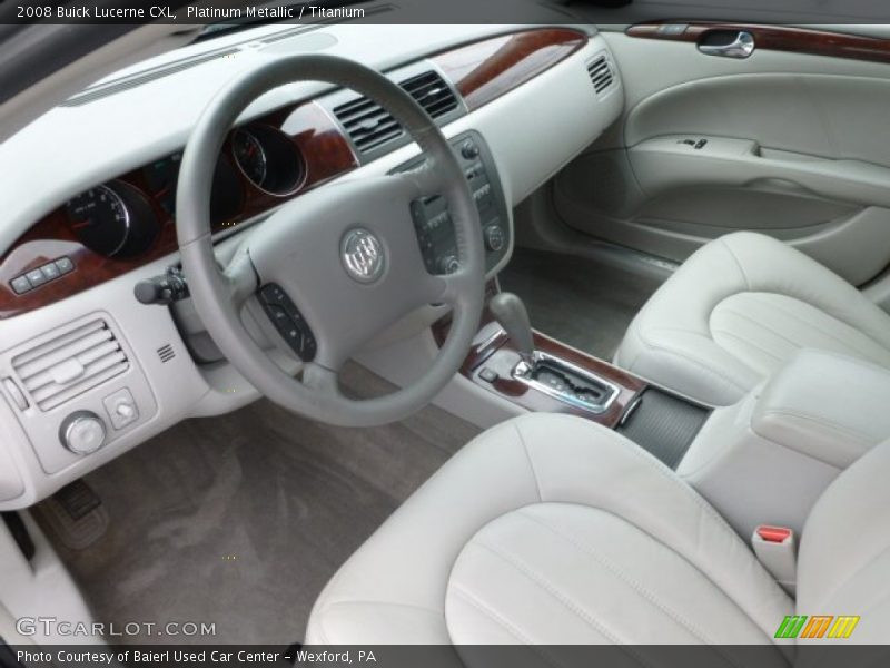 Platinum Metallic / Titanium 2008 Buick Lucerne CXL