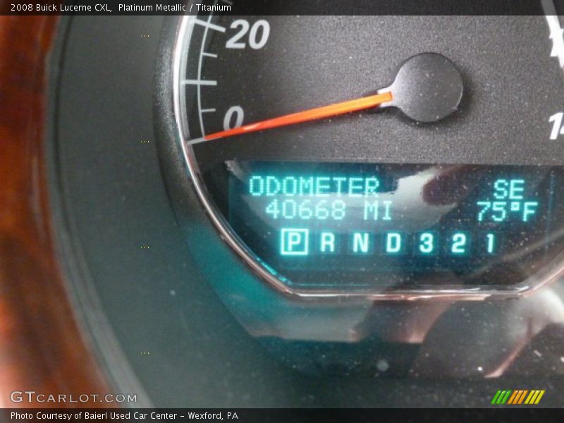 Platinum Metallic / Titanium 2008 Buick Lucerne CXL