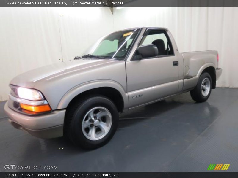 Light Pewter Metallic / Graphite 1999 Chevrolet S10 LS Regular Cab
