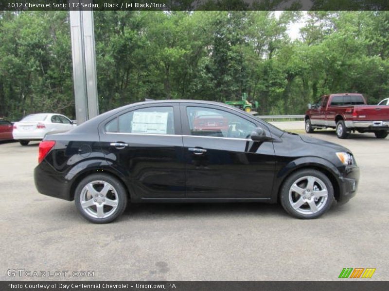  2012 Sonic LTZ Sedan Black