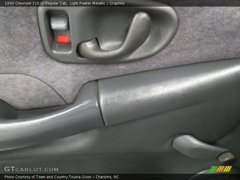 Light Pewter Metallic / Graphite 1999 Chevrolet S10 LS Regular Cab