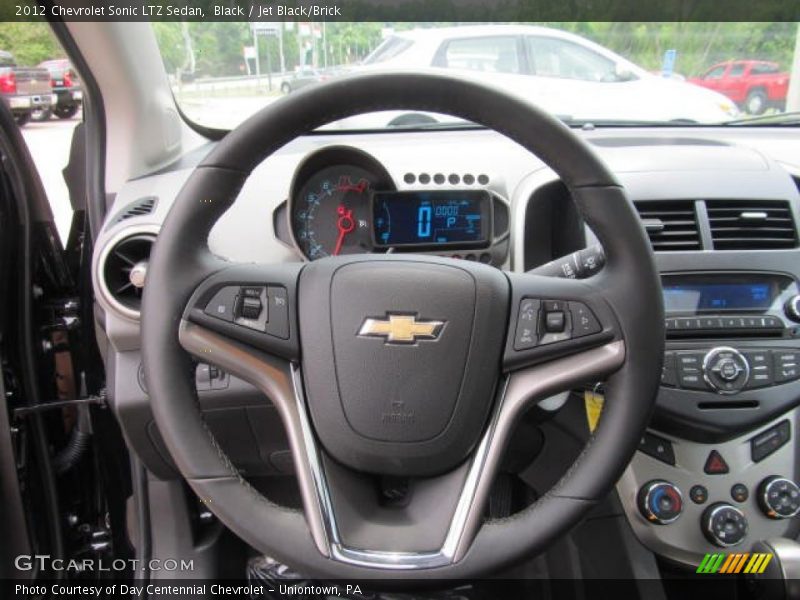  2012 Sonic LTZ Sedan Steering Wheel