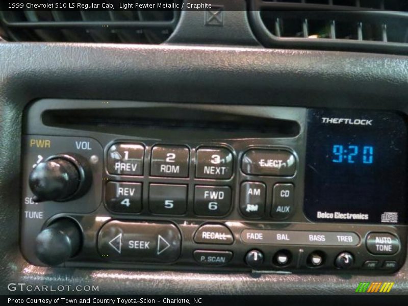 Light Pewter Metallic / Graphite 1999 Chevrolet S10 LS Regular Cab