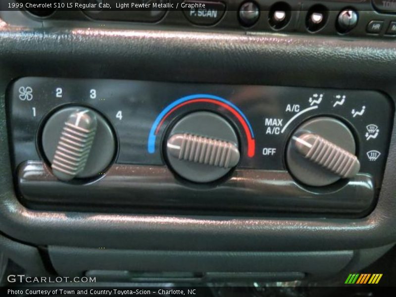 Light Pewter Metallic / Graphite 1999 Chevrolet S10 LS Regular Cab