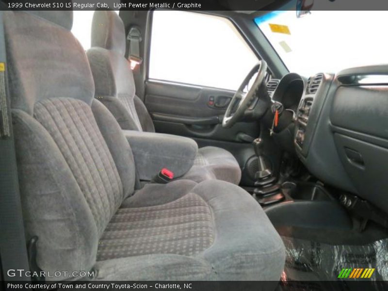 Light Pewter Metallic / Graphite 1999 Chevrolet S10 LS Regular Cab