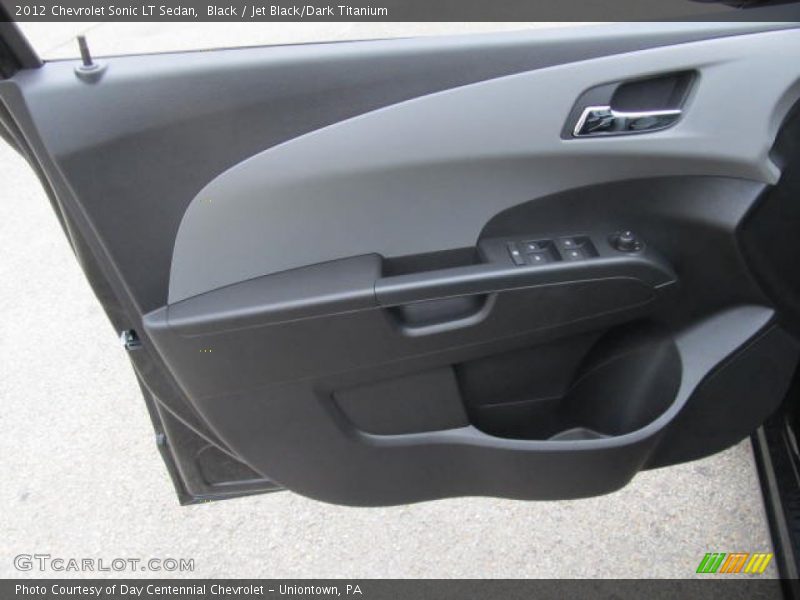 Black / Jet Black/Dark Titanium 2012 Chevrolet Sonic LT Sedan