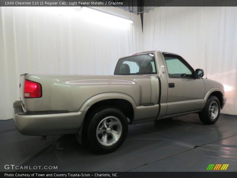 Light Pewter Metallic / Graphite 1999 Chevrolet S10 LS Regular Cab